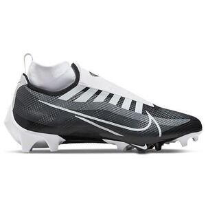 Nike Vapor Edge Pro 360 Football Cleats Black Gray White Mens 12 UK 11 EU 46